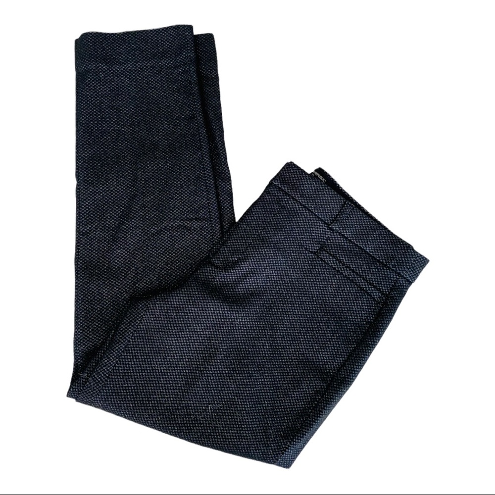 Banana Republic Sloan pant. Black with slight shimmer. Size 10. Like new.